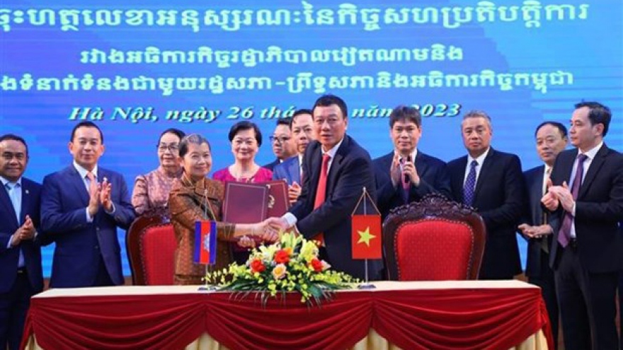 Vietnam, Cambodia sign inspection cooperation MoU